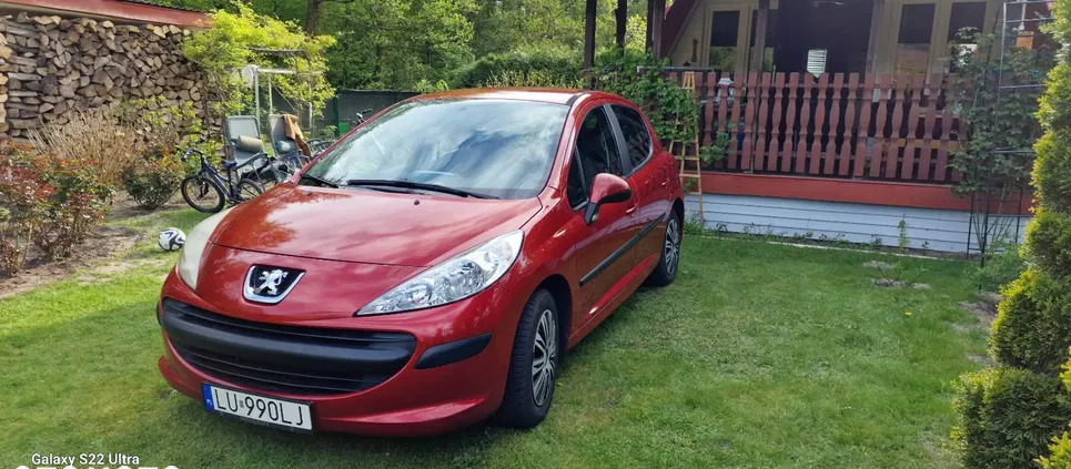 peugeot Peugeot 207 cena 9900 przebieg: 300643, rok produkcji 2007 z Lublin